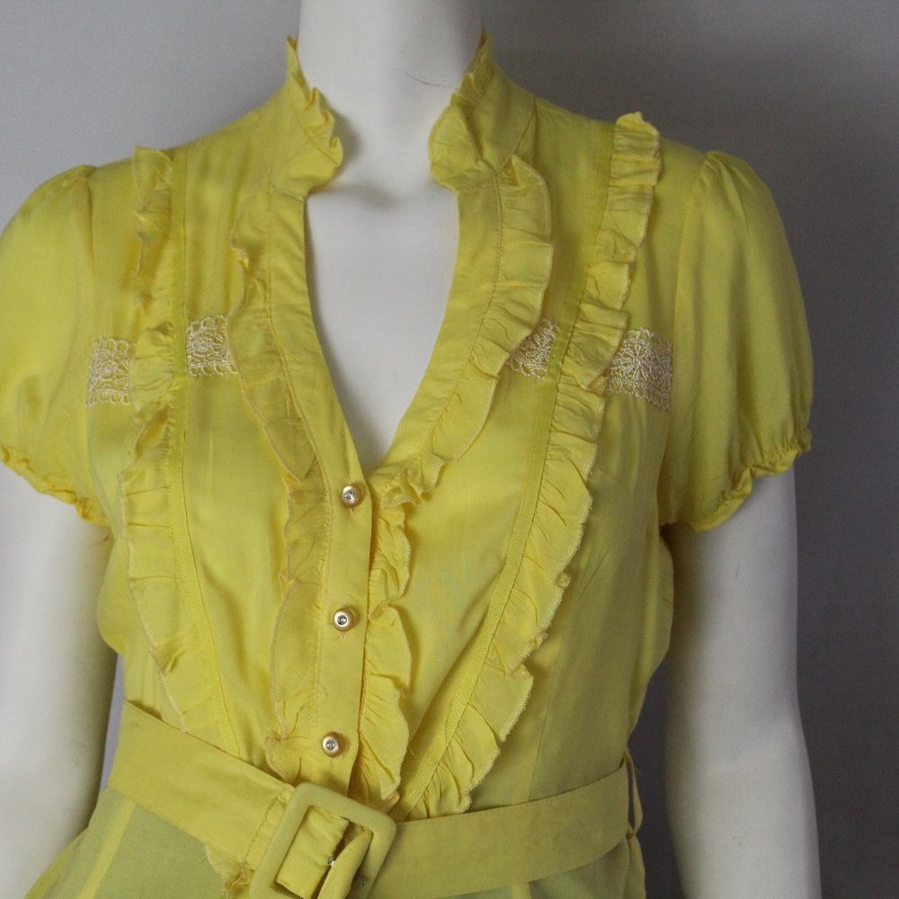 Springy Yellow Blouse - Picture 7 of 10